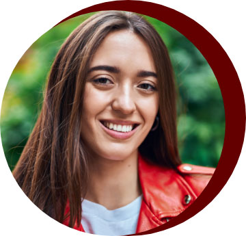 Beautiful girl smiling