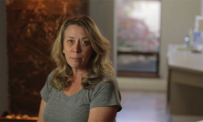Dr. Wayne's patient explaining her experience at Santa Rosa
